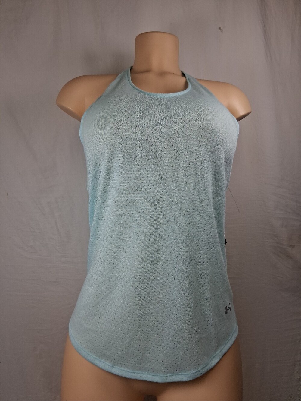 Under Armour Light Blue Performance Halter Tank - Picture 4 of 17
